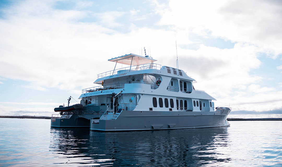  Slide Exterior Alya Catamaran - Galaxy Cruises