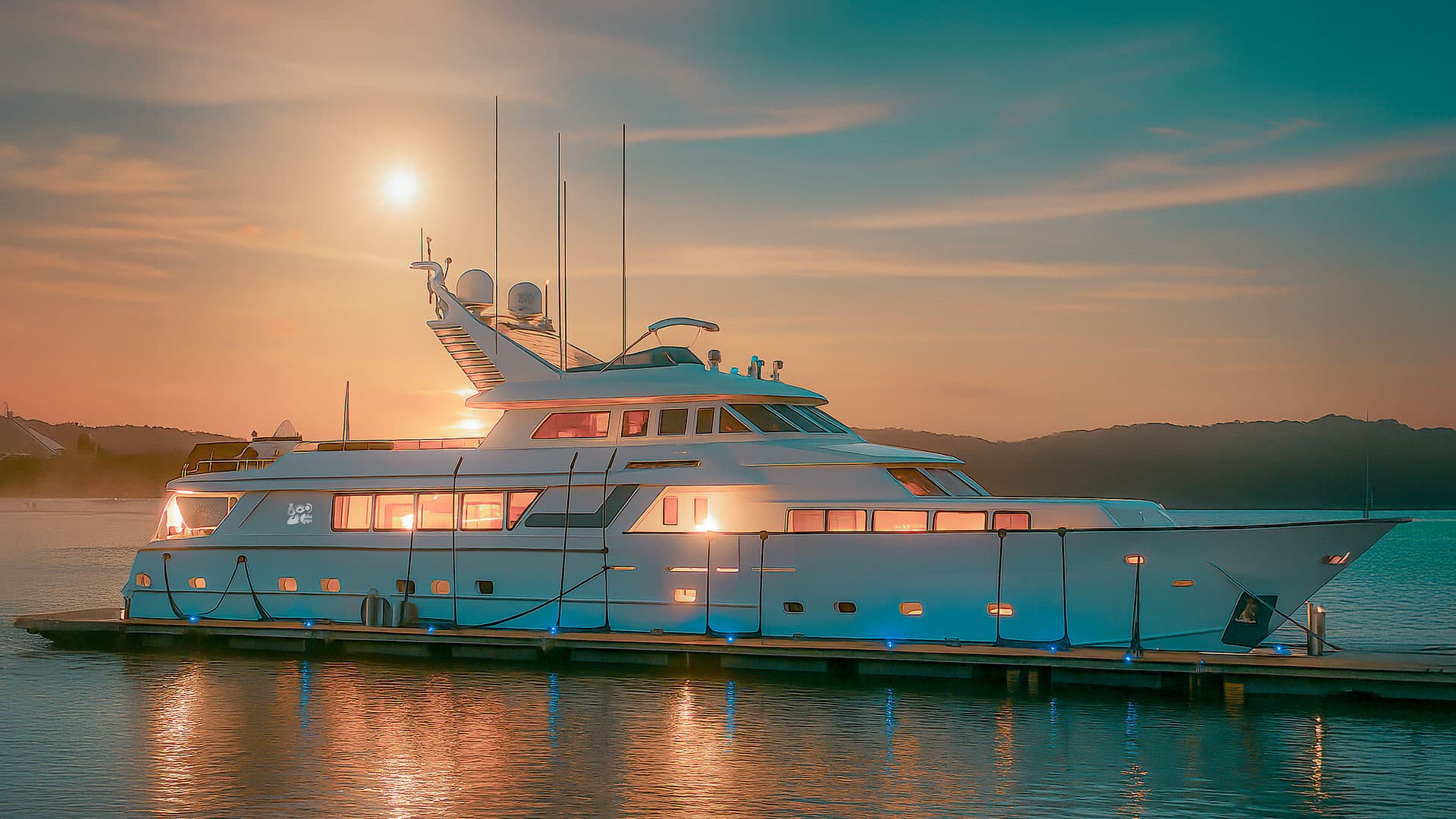  Slide Exterior Zibo Yacht - Galaxy Cruises